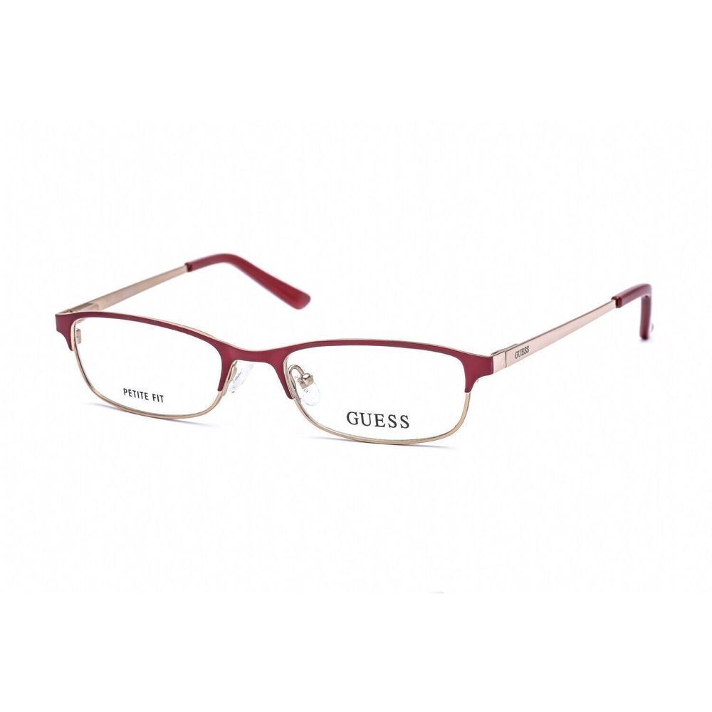 NWT GUESS 2544 52072 Red/Gold Eyeglasses